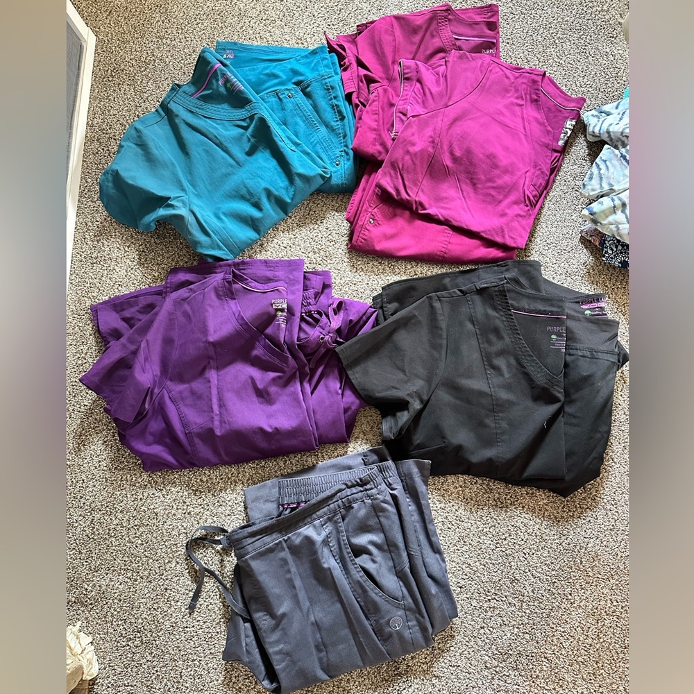 Healing hands scrub sets 2x tops xlt pants